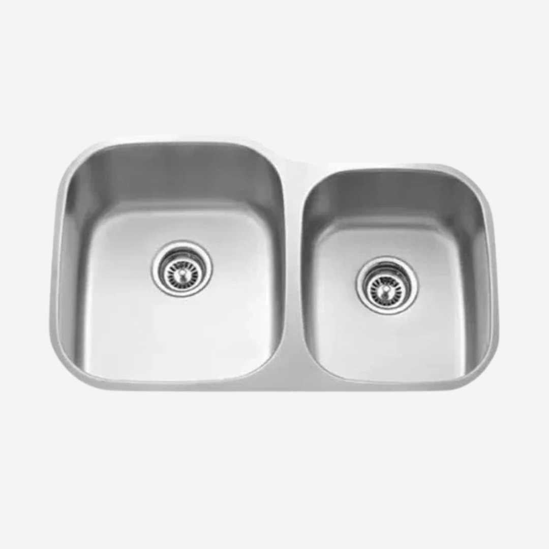 Tarja Submontable de Acero Inoxidable 80.7 cm 31.8" KELE KUD3120-3