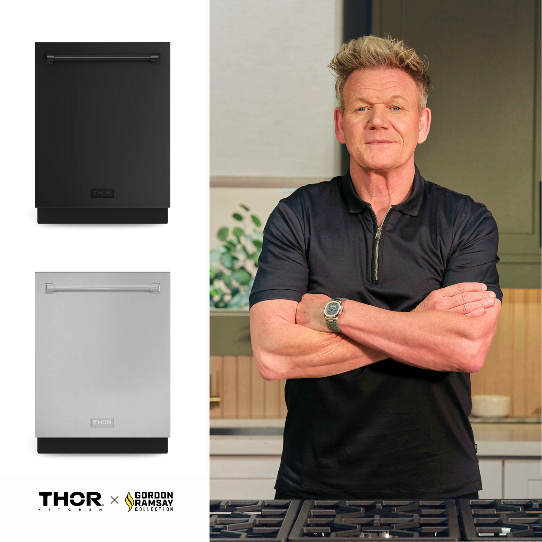 Lavavajillas Negro Mate 24" (60cm) THOR DW24X8BA00