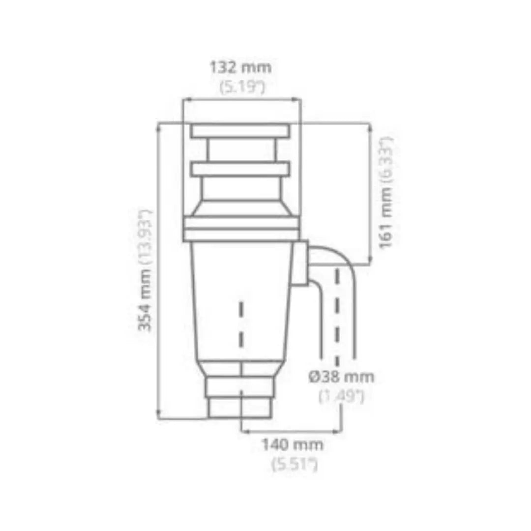 Triturador de cocina Commodore ECLIPSE - jamesandstevenmx