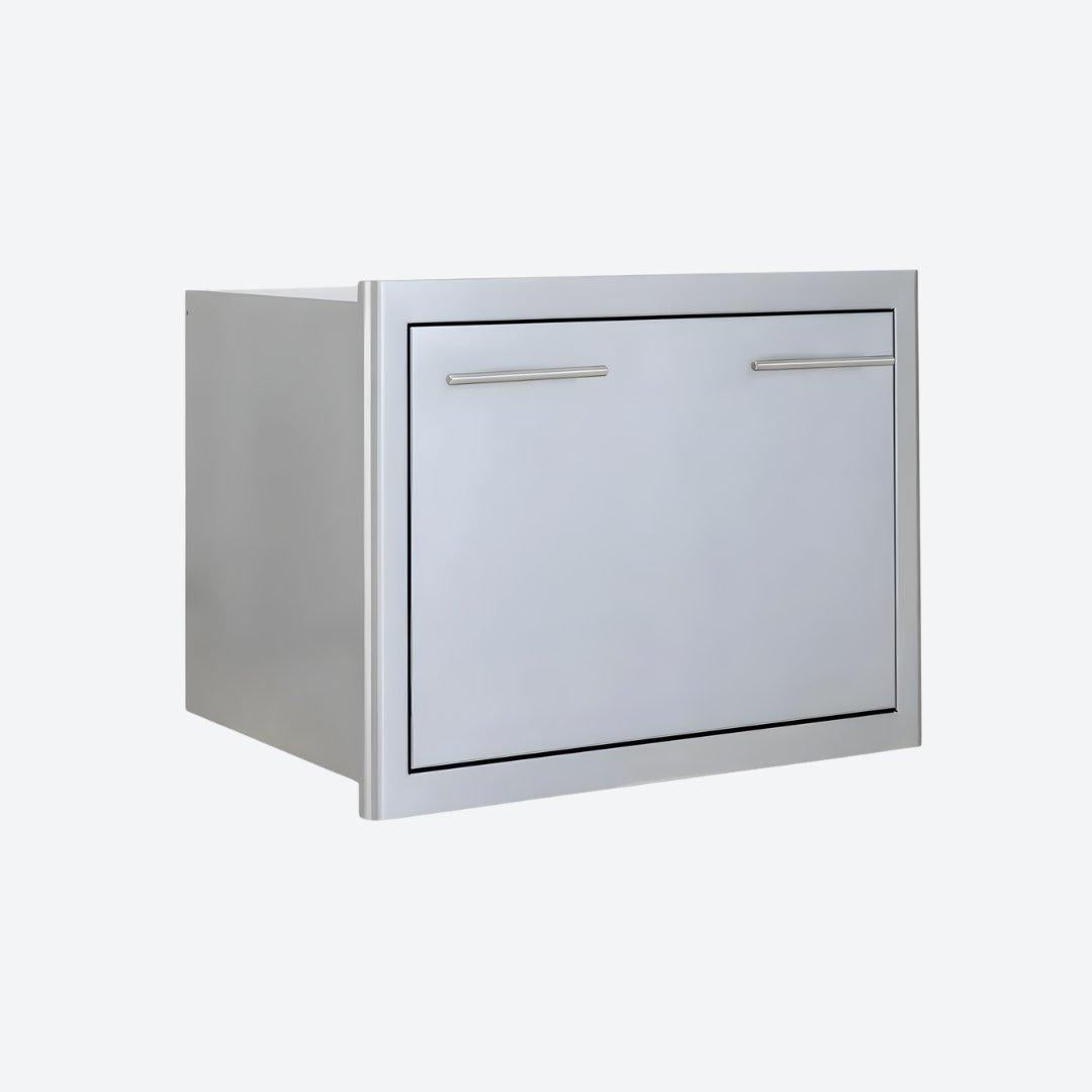 Cajón hielera aislado Blaze de 30 pulgadas para exteriores en acero inoxidable