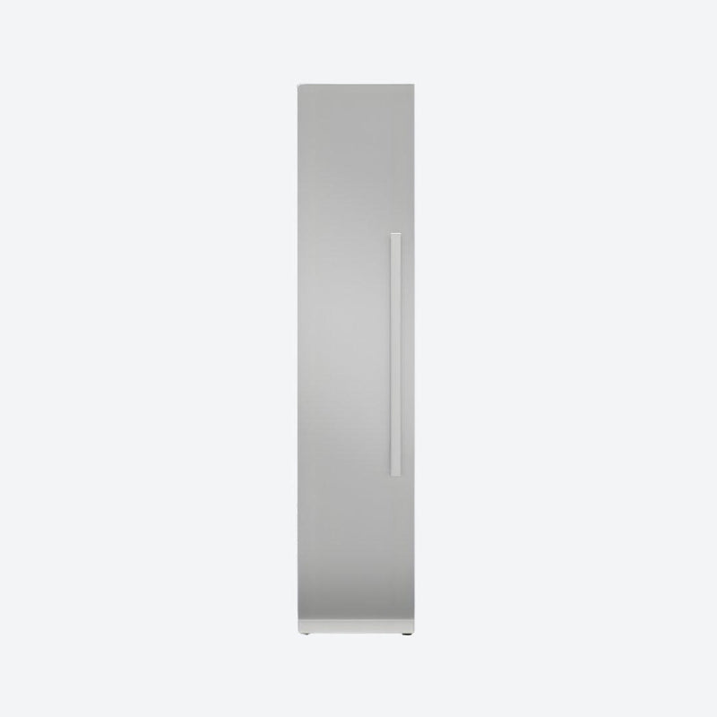 Congelador de columna panelable Bertazzoni de 18 pulgadas con bisagra izquierda e Ice Maker automático