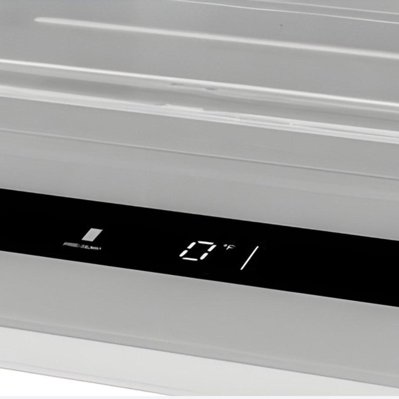 Congelador de columna panelable Bertazzoni de 24 pulgadas con Ice Maker automático y puerta reversible