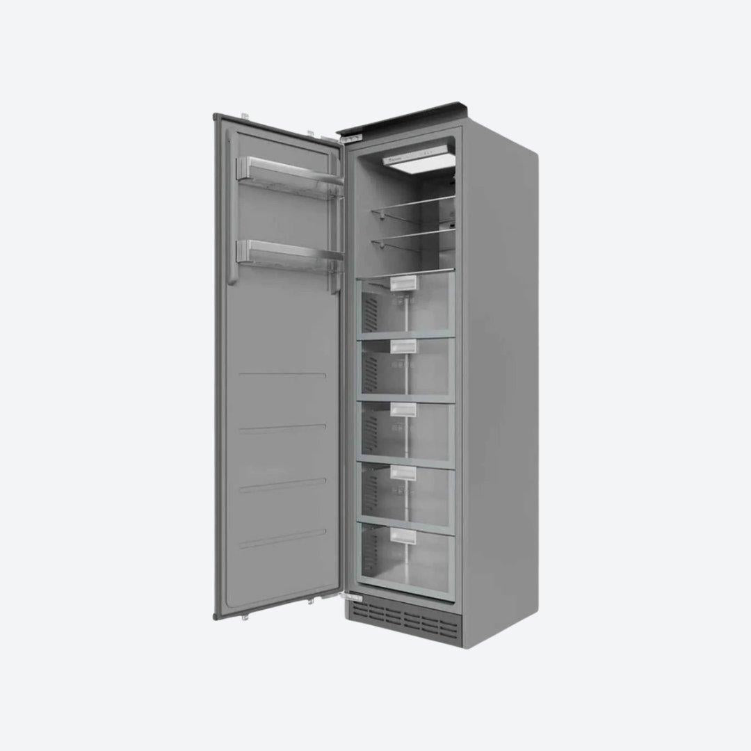 Congelador panelable Tecnolam de 60 cm con 222 litros y diseño integrado
