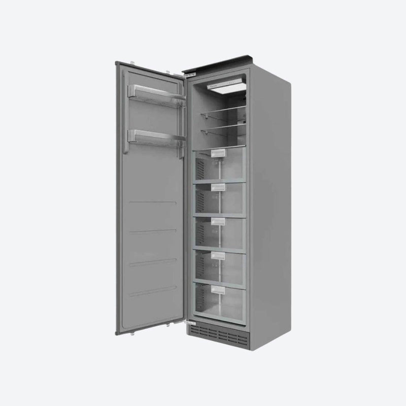 Congelador panelable Tecnolam de 60 cm con 222 litros y diseño integrado