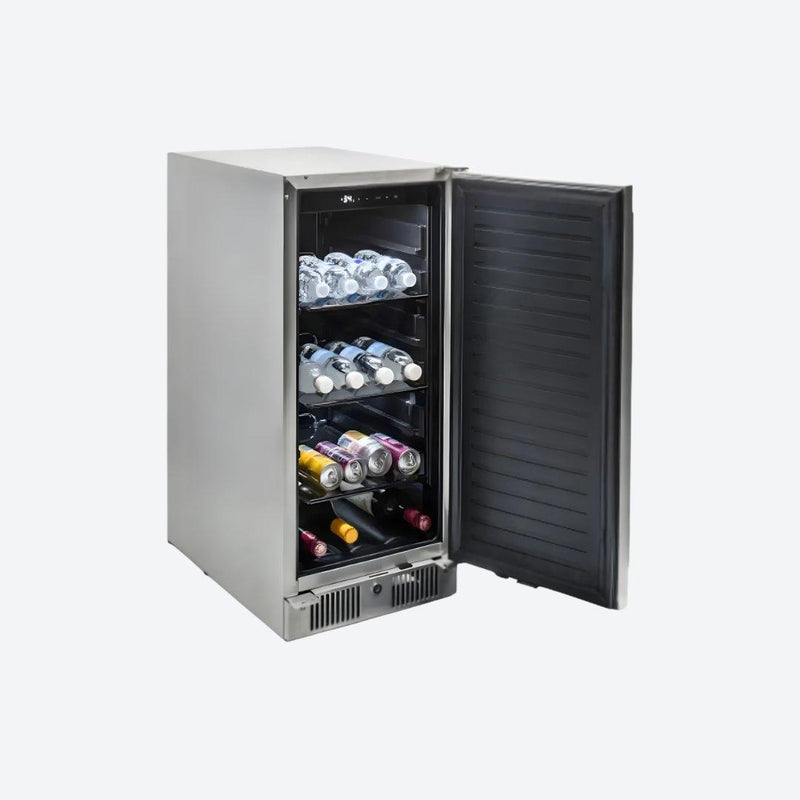 Frigobar para exteriores de 15" BLAZE BLZ-SSRF-15 - James & Steven