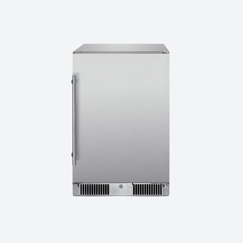 Frigobar Blaze de 20 pulgadas para exteriores con puerta reversible y diseño compacto