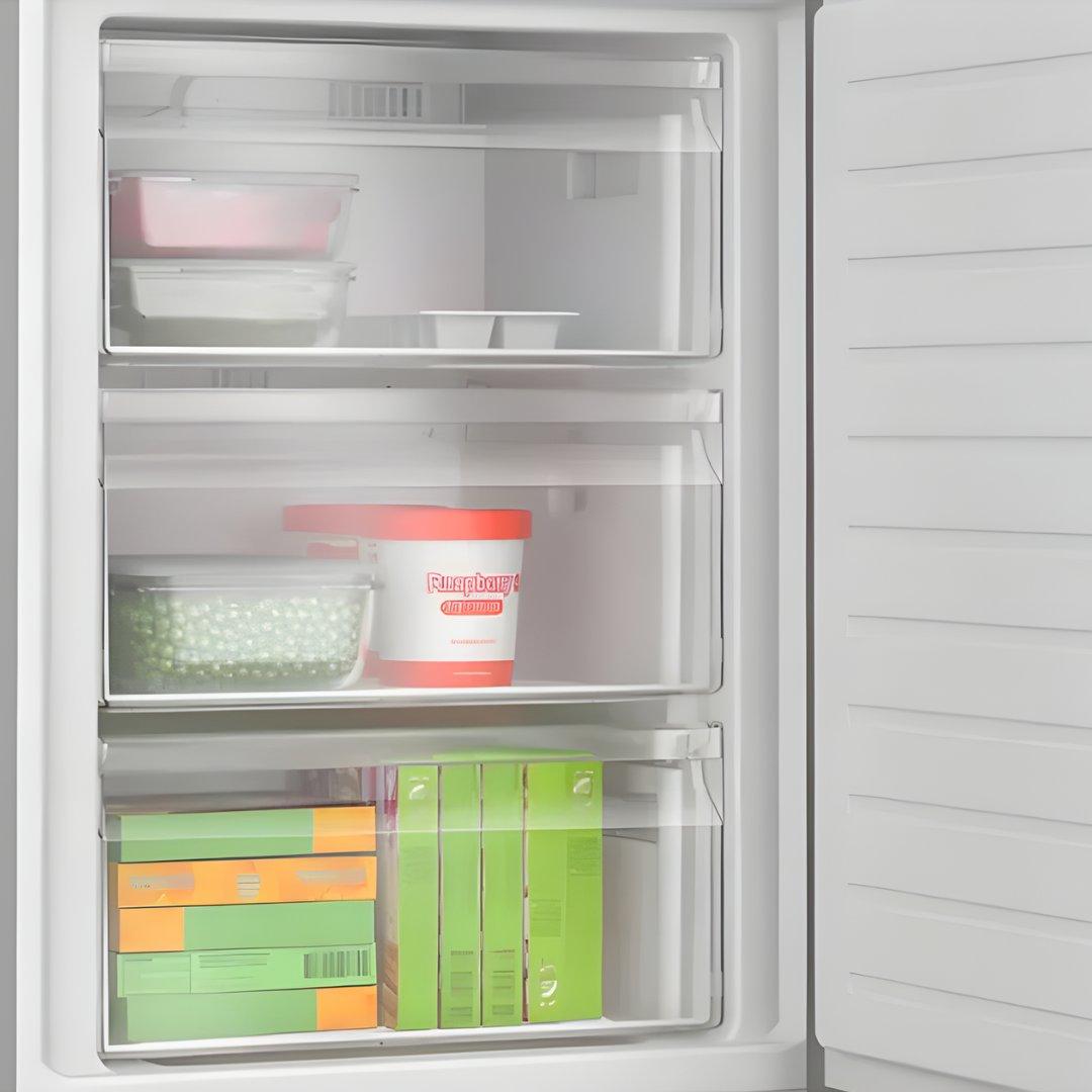 Refrigerador bottom mount Bosch de 24 pulgadas en acero inoxidable con diseño counter-depth