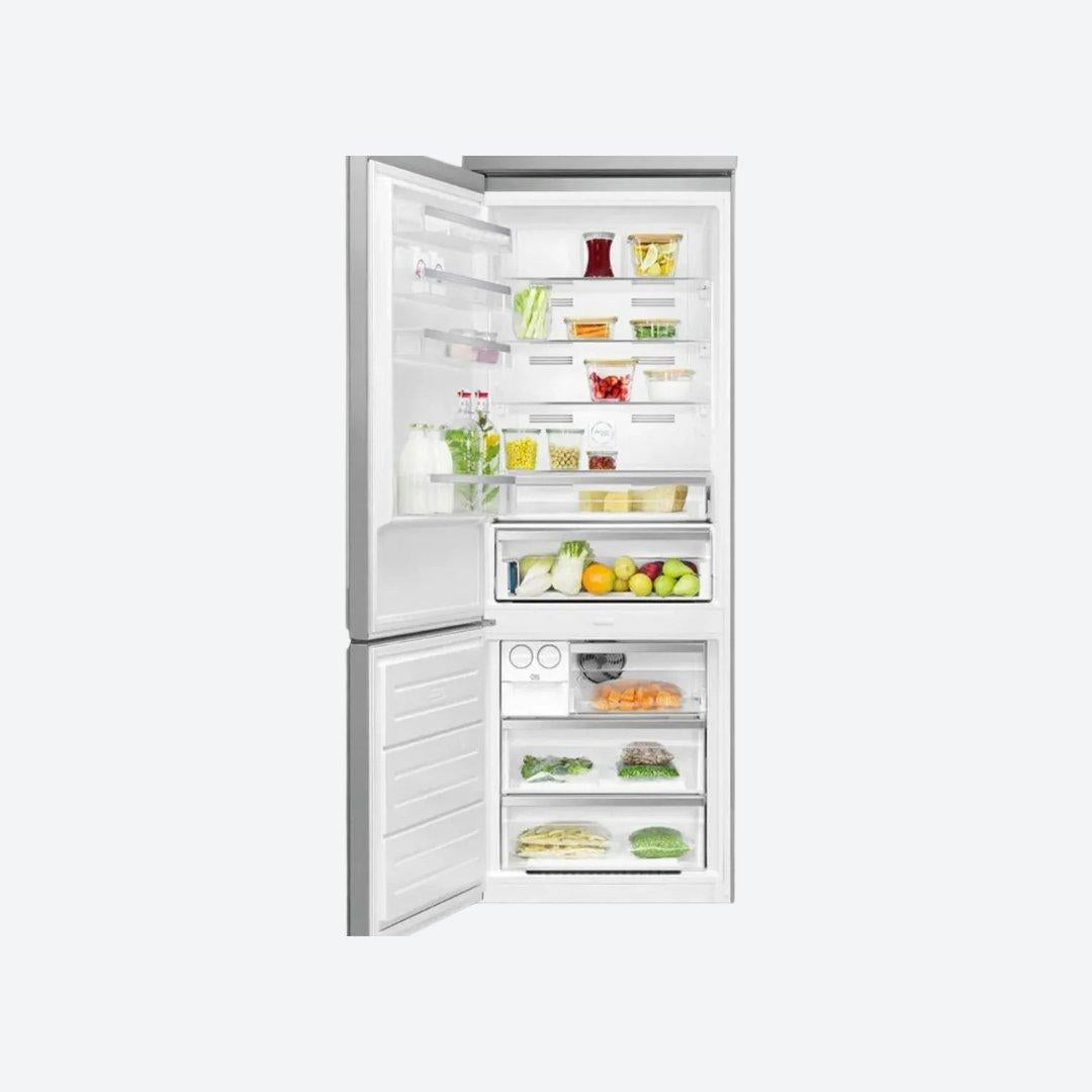 Refrigerador bottom mount Smeg Portofino de 28 pulgadas en acero inoxidable con opción de bisagra derecha o izquierda