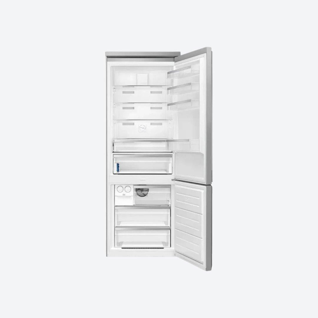 Refrigerador bottom mount Smeg Portofino de 28 pulgadas en acero inoxidable con opción de bisagra derecha o izquierda