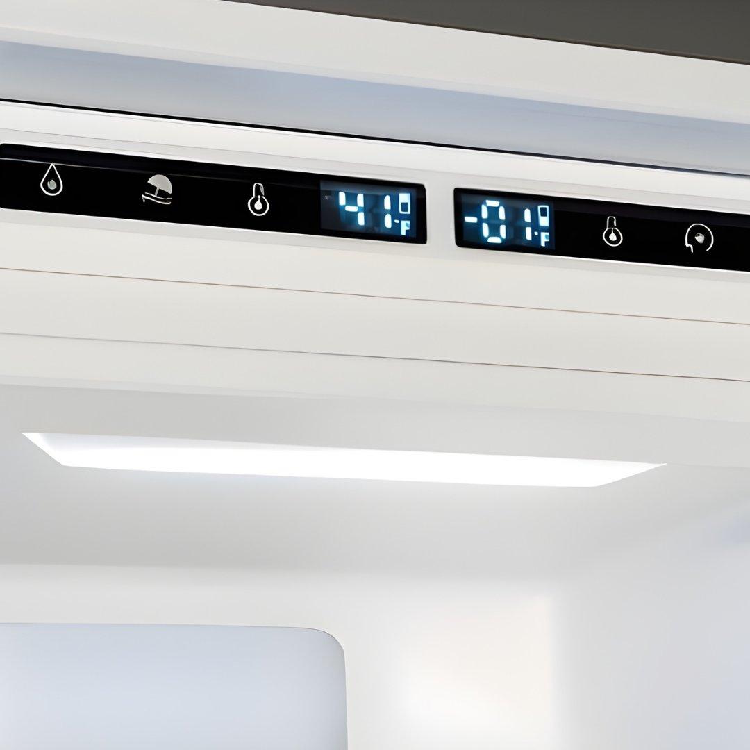 Refrigerador bottom mount panelable Bertazzoni de 24 pulgadas con cajón Fresco y puerta reversible