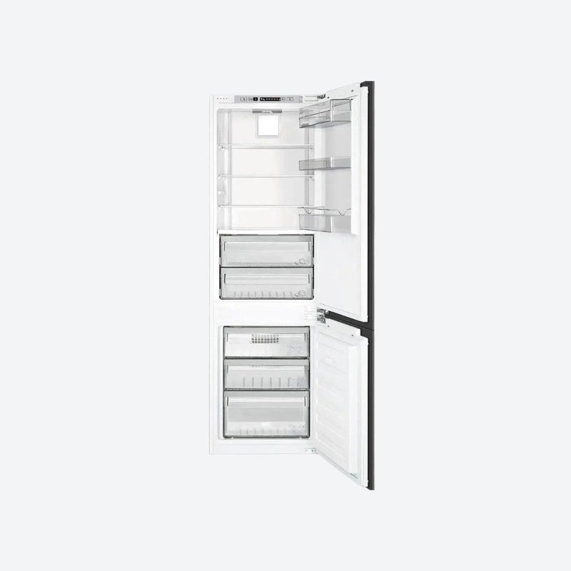 Refrigerador bottom mount panelable SMEG de 24 pulgadas con congelador inferior