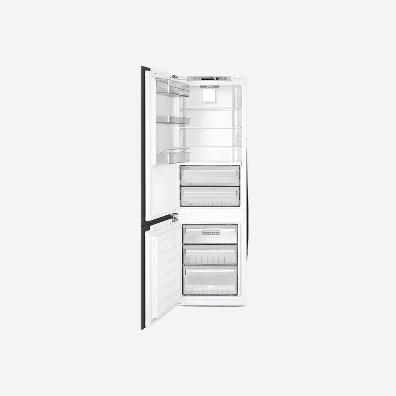 Refrigerador bottom mount panelable SMEG de 24 pulgadas con congelador inferior
