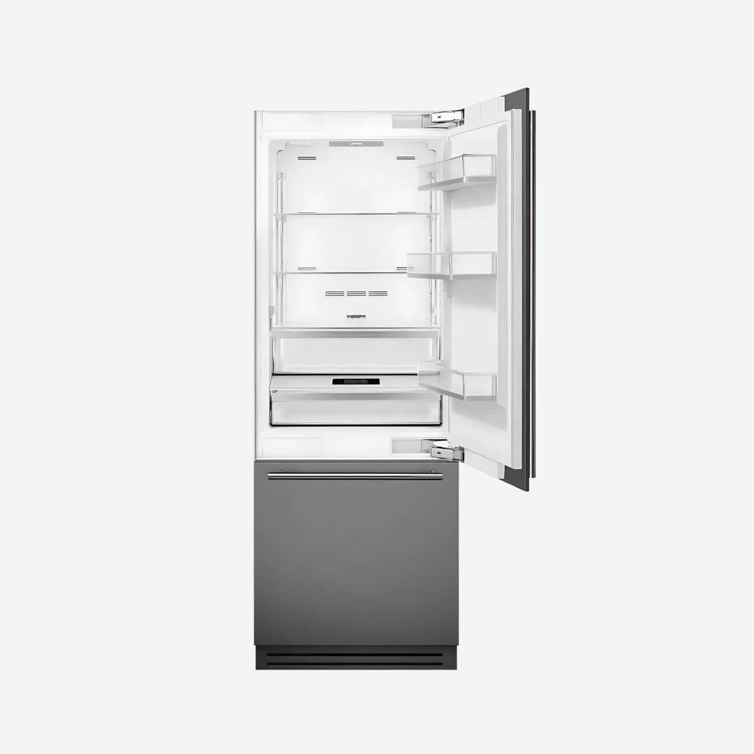 Refrigerador bottom mount panelable SMEG de 30 pulgadas con congelador inferior