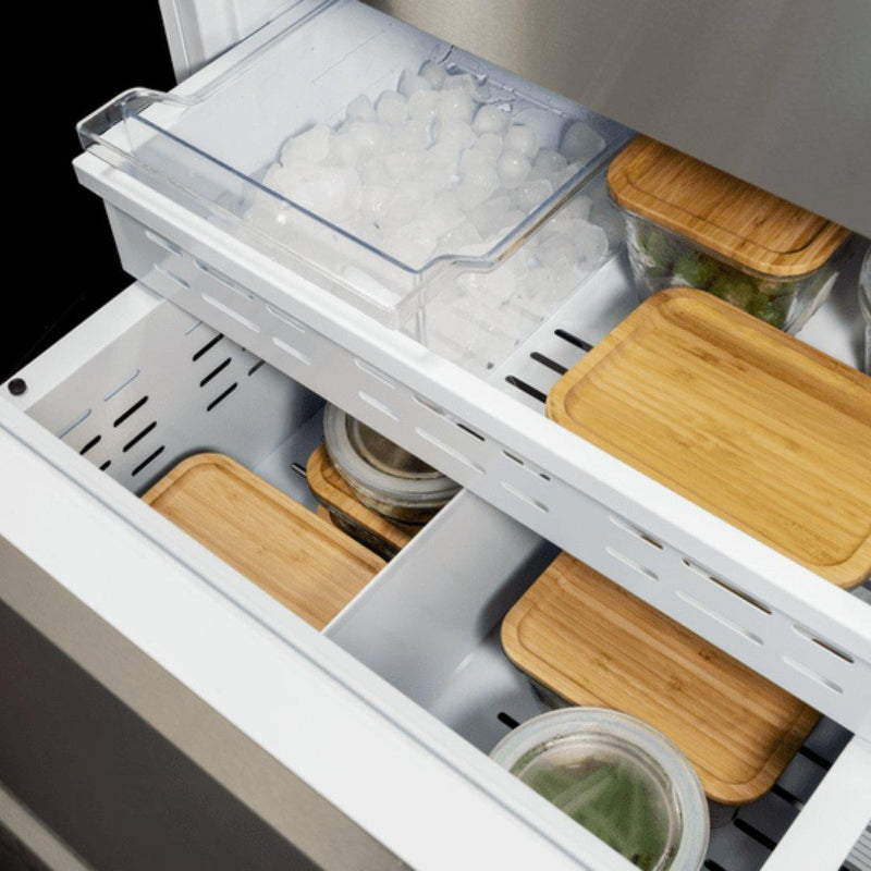 Refrigerador bottom mount panelable Bertazzoni de 36 pulgadas con Ice Maker y dispensador interno de agua