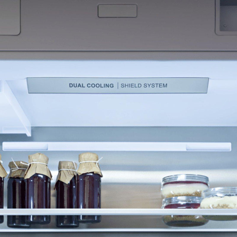 Refrigerador bottom mount panelable Bertazzoni de 36 pulgadas con Ice Maker y dispensador interno de agua
