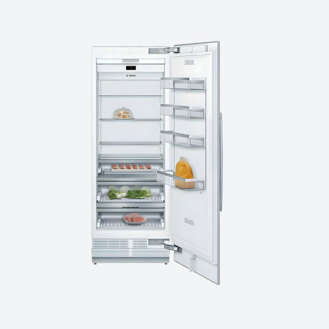 Refrigerador de columna panelable Bosch de 30 pulgadas con diseño empotrable premium