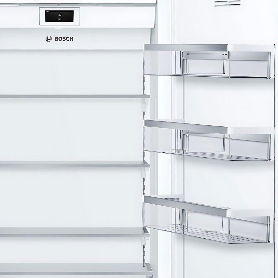 Refrigerador de columna panelable Bosch de 30 pulgadas con diseño empotrable premium
