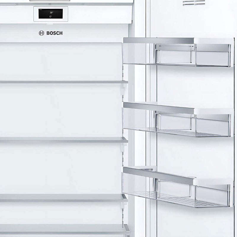 Refrigerador de columna panelable Bosch de 30 pulgadas con diseño empotrable premium
