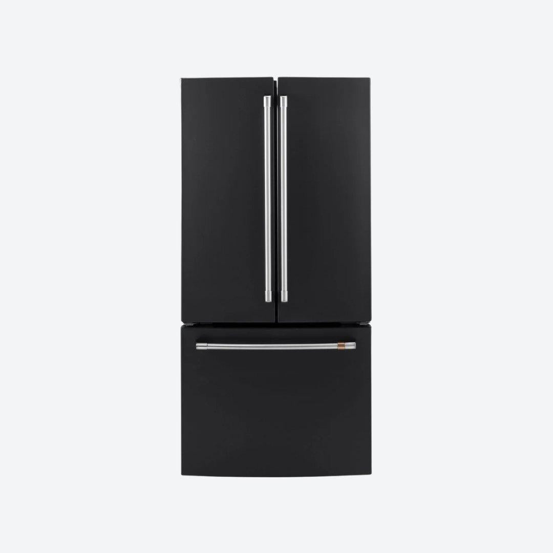 Refrigerador French door Café Appliances de 19 pies cúbicos en acero inoxidable con dispensador interno de agua