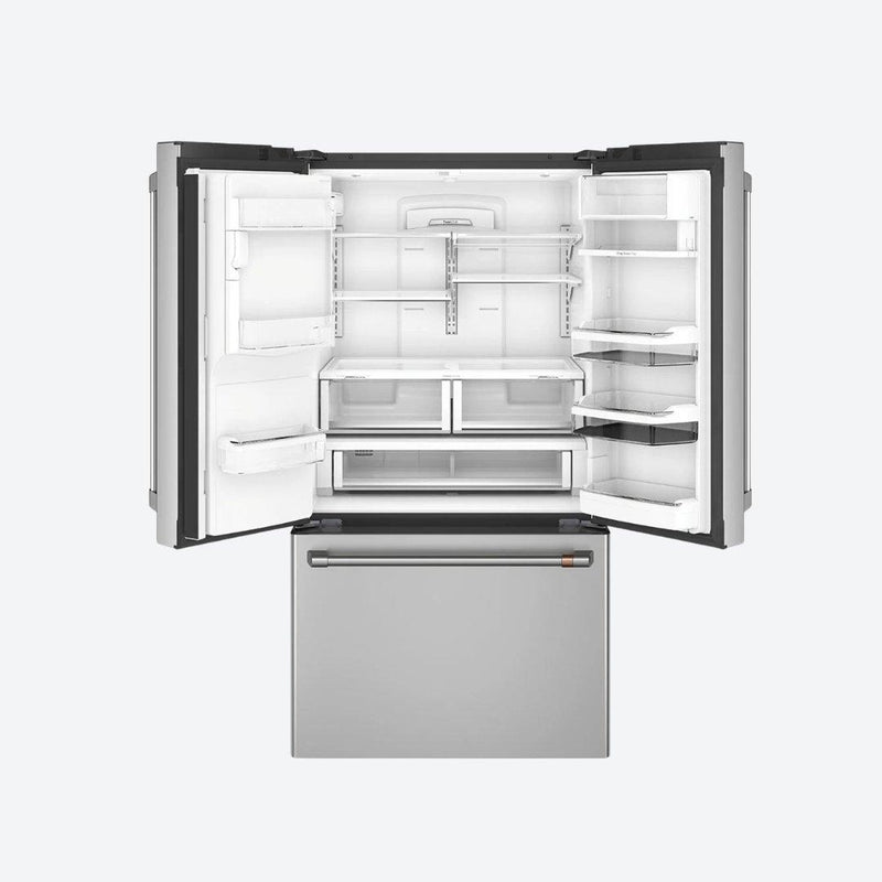 Refrigerador French door Café Appliances de 27.7 pies cúbicos con dispensador de agua caliente en acabado matte black