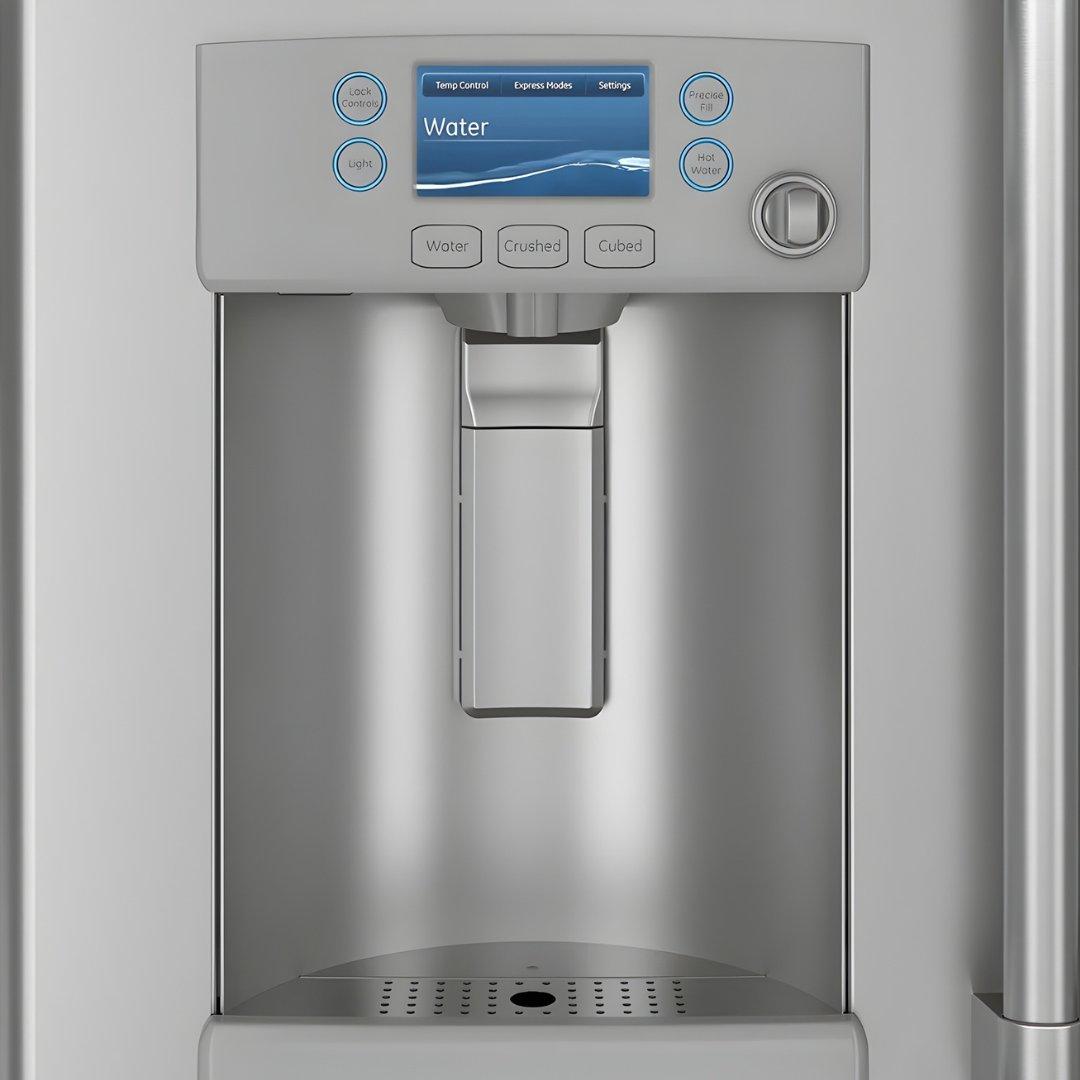 Refrigerador French door Café Appliances de 27.7 pies cúbicos con dispensador de agua caliente en acabado matte black