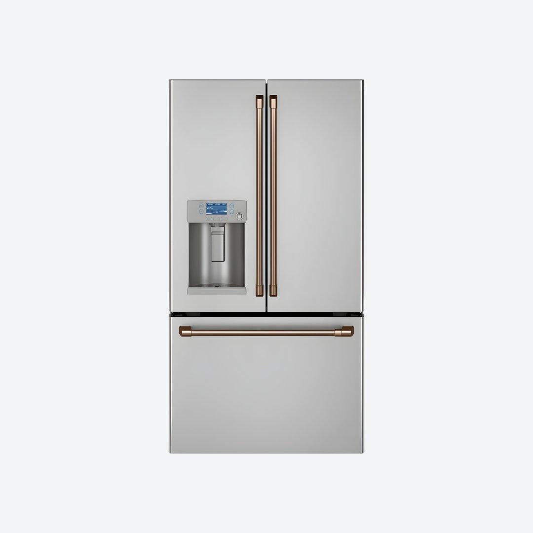Refrigerador French door Café Appliances de 27.7 pies cúbicos con dispensador de agua caliente en acabado matte black
