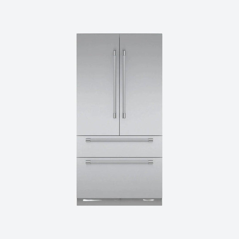 Refrigerador french door empotrable Thermador de 42 pulgadas en acero inoxidable con Flex Drawer