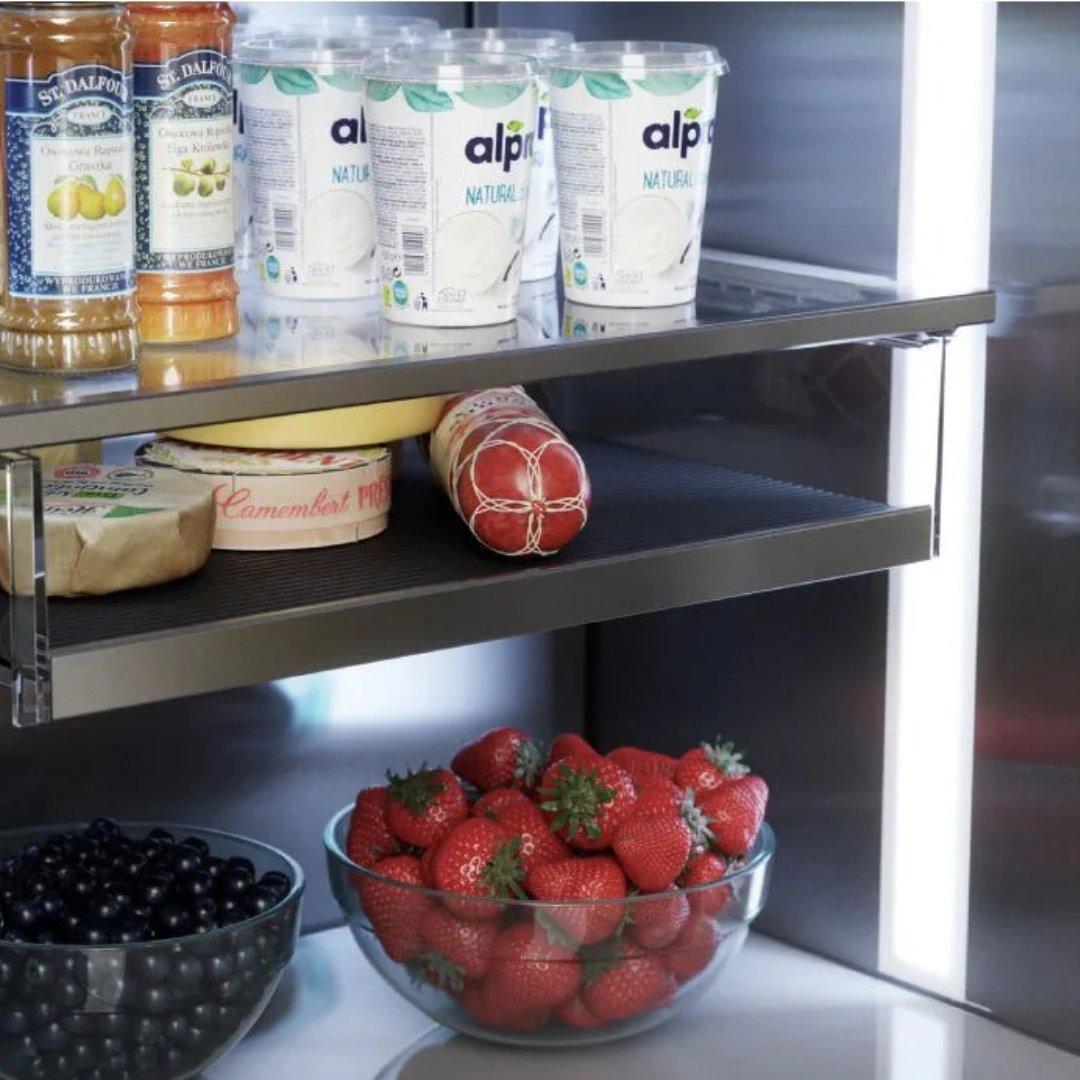 Refrigerador french door empotrable Thermador de 42 pulgadas en acero inoxidable con Flex Drawer