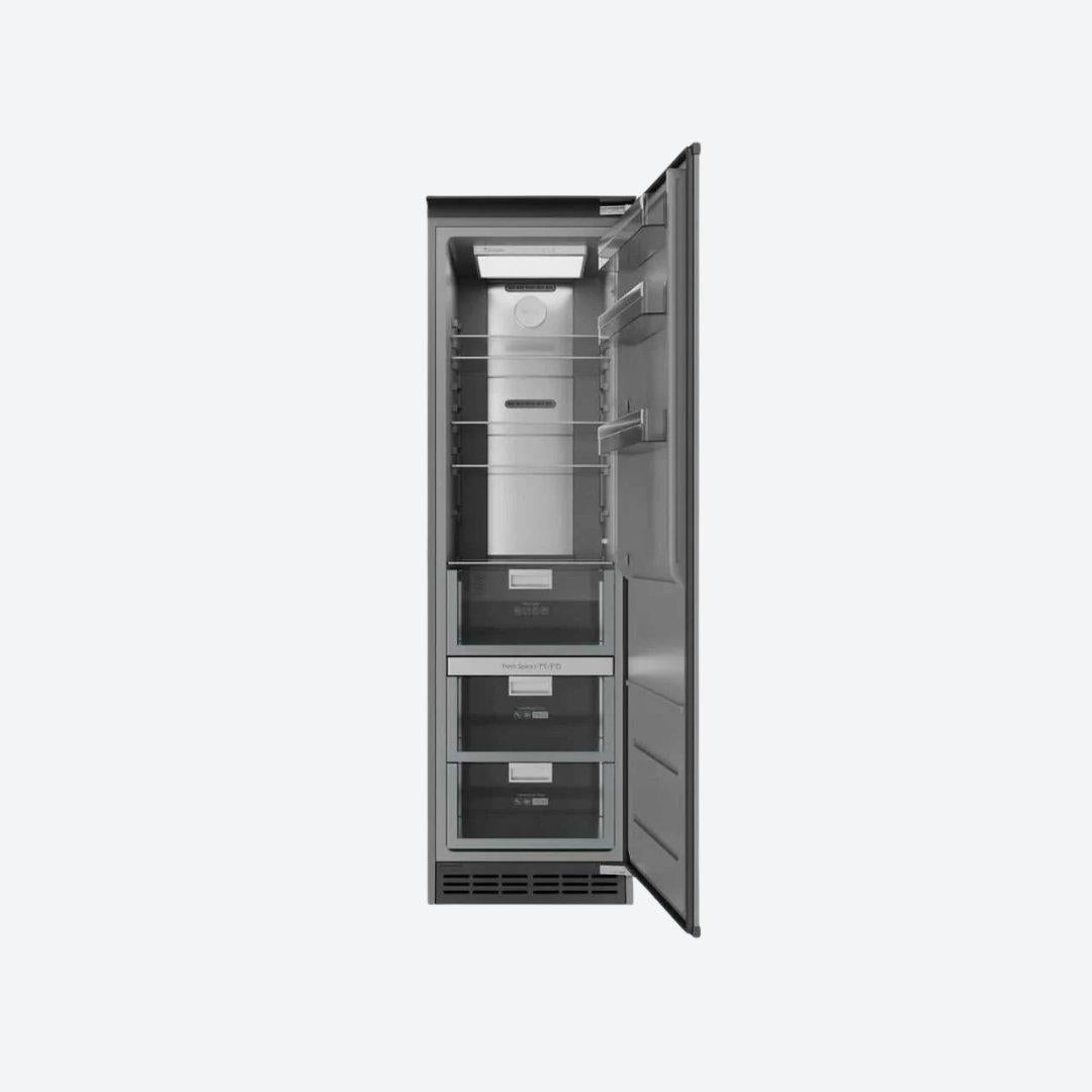 Refrigerador panelable Tecnolam de 60 cm con 306 litros y diseño integrado