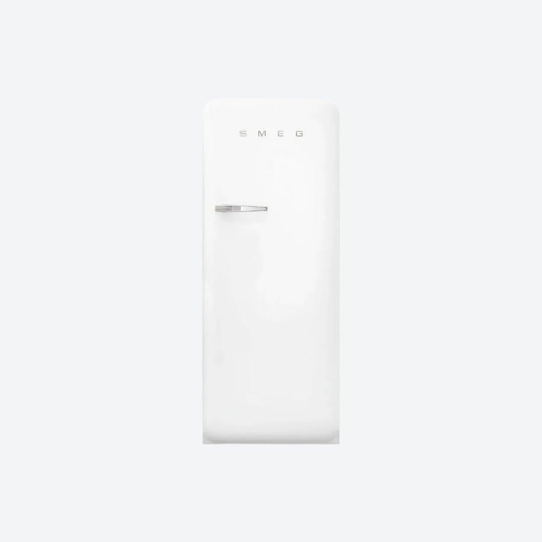 Refrigerador retro Smeg de 24 pulgadas en rojo, negro, crema o blanco con congelador interno