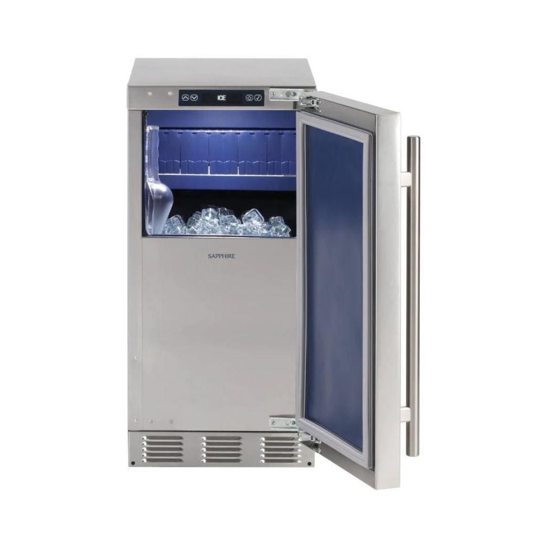 Máquina de hielos Con bomba SAPPHIRE - jamesandstevenmx
